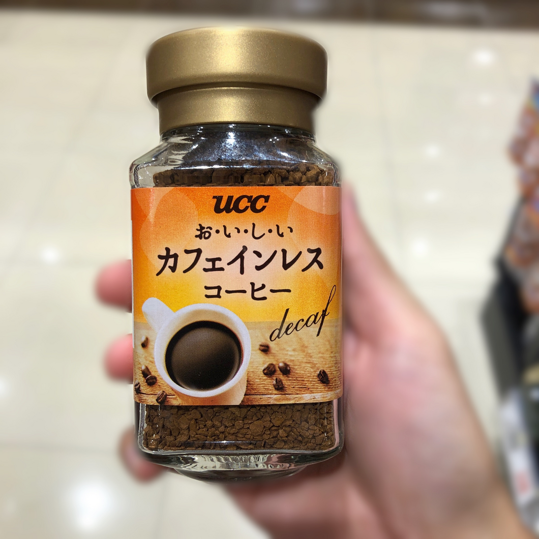 UCC Instant Caffeineless coffee