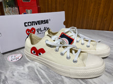Load image into Gallery viewer, CDG Play Converse Chuck Taylor Low AND High Cut