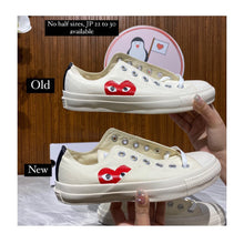 Load image into Gallery viewer, CDG Play Converse Chuck Taylor Low AND High Cut