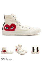 Load image into Gallery viewer, CDG Play Converse Chuck Taylor Low AND High Cut
