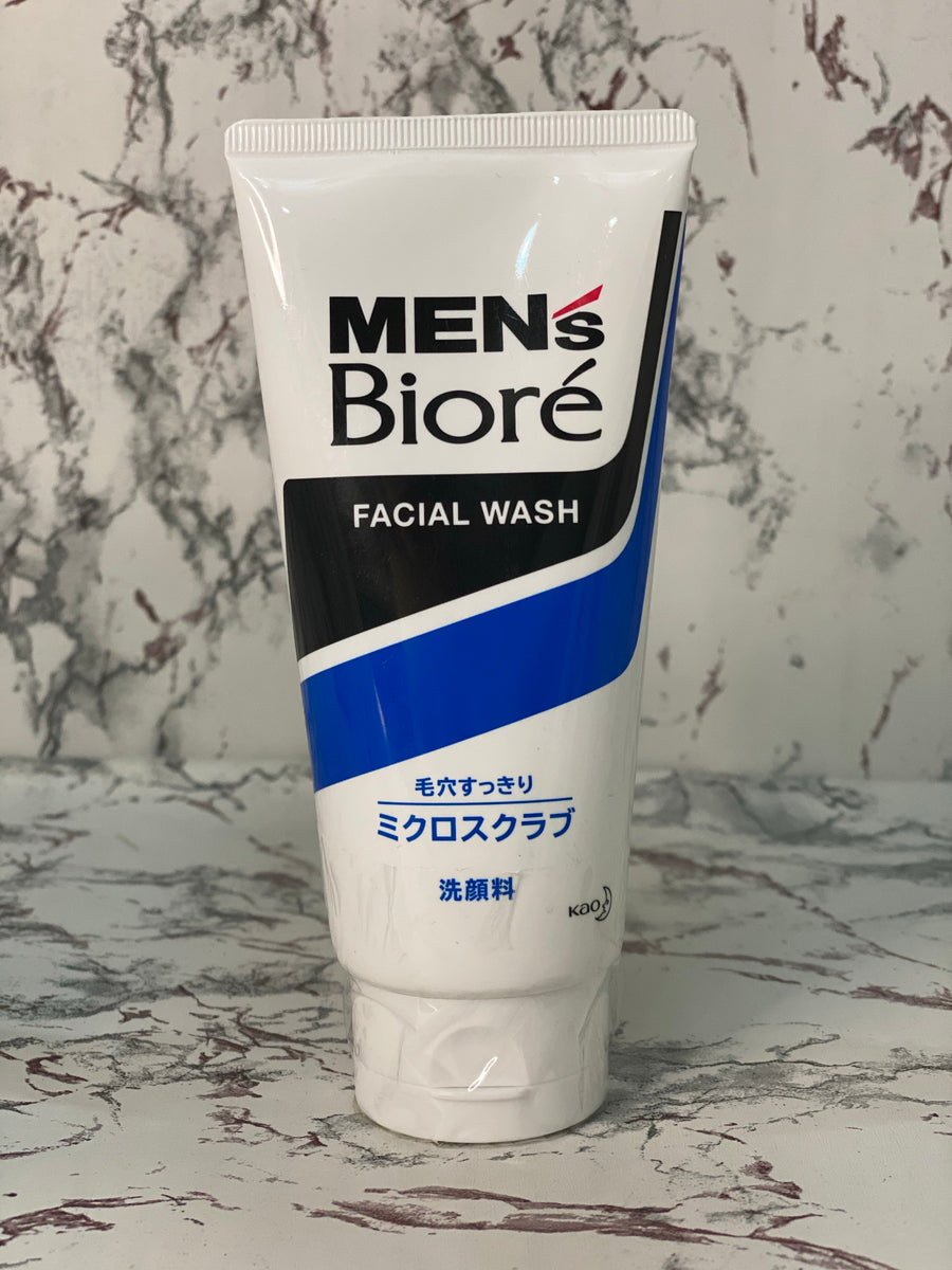 Biore Men’s Facial Wash 130g hellojapanph
