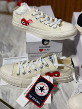 Load image into Gallery viewer, CDG Play Converse Chuck Taylor Low AND High Cut