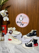 Load image into Gallery viewer, CDG Play Converse Chuck Taylor Low AND High Cut