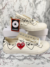 Load image into Gallery viewer, CDG Play Converse Chuck Taylor Low AND High Cut