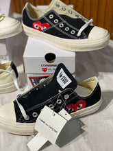 Load image into Gallery viewer, CDG Play Converse Chuck Taylor Low AND High Cut