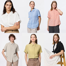 Load image into Gallery viewer, GU Drape Shirt (Short sleeve) (Pre-order)
