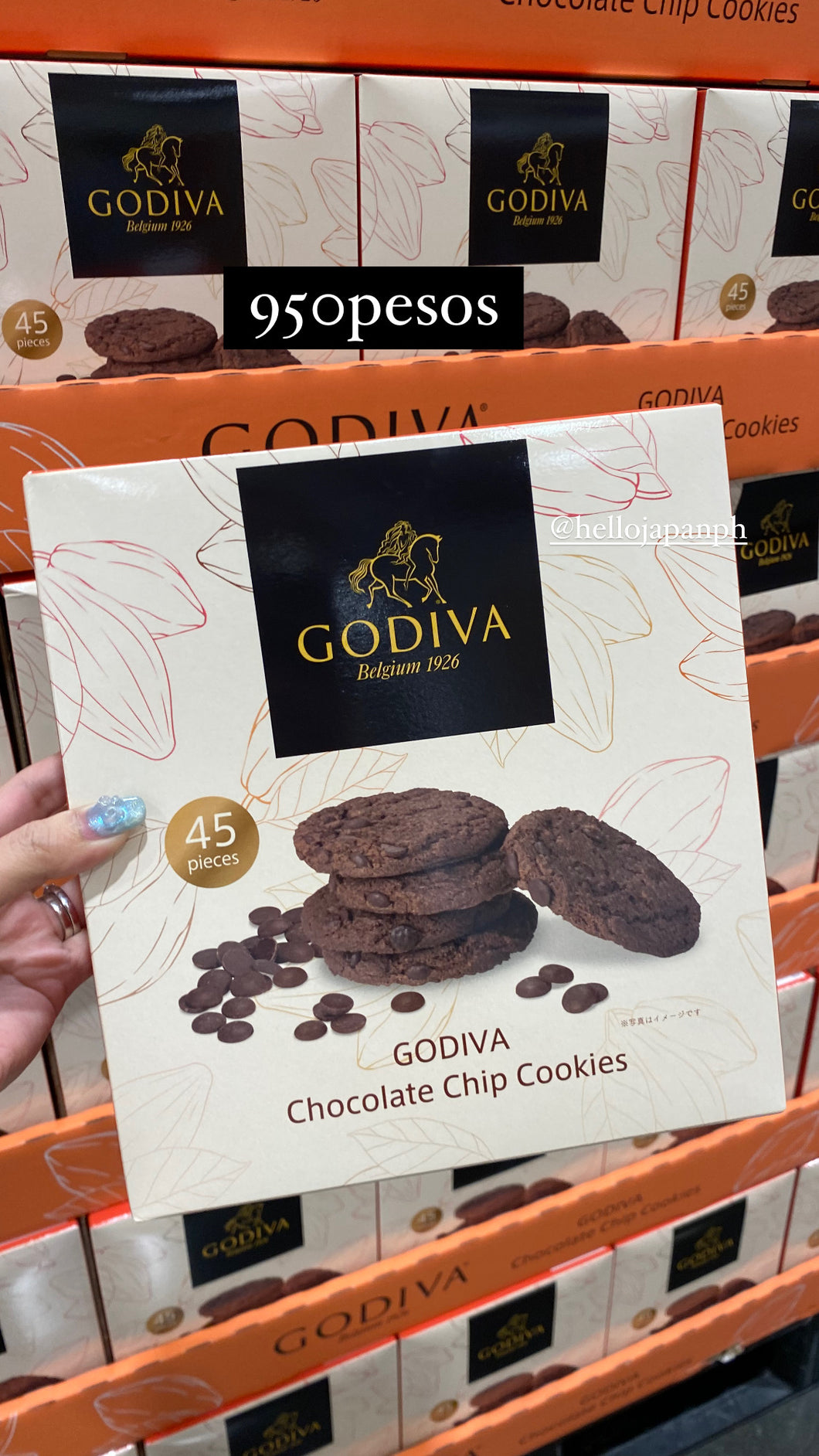 Godiva Chocolate Chip Cookies