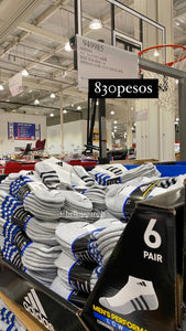 Costco Adidas Low Cut Sock 6pcs