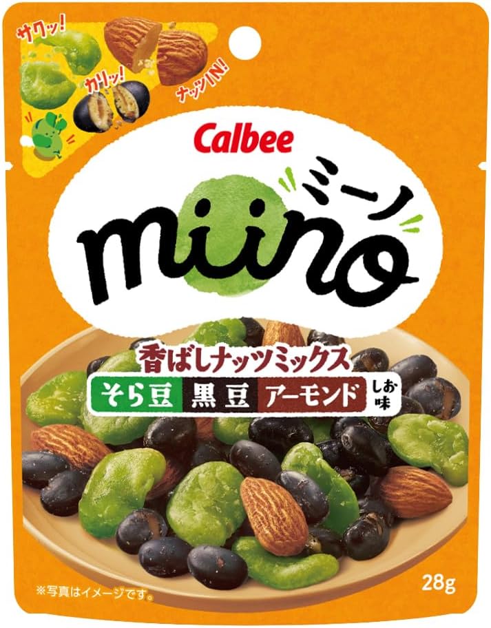 Calbee Miino Scented Nuts 28g (Pre-order)