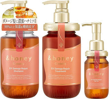 Load image into Gallery viewer, &amp;Honey Hair Care Step 1-2-3 Set(Shampoo, Treatment, Oil)
