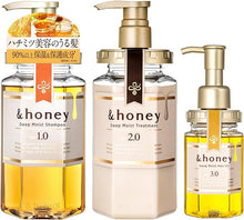 Load image into Gallery viewer, &amp;Honey Hair Care Step 1-2-3 Set(Shampoo, Treatment, Oil)
