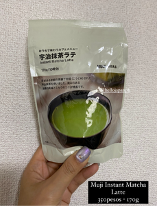 Muji Instant Matcha Latte