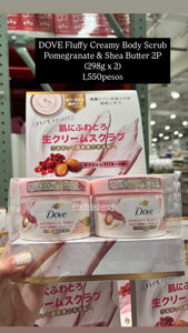 DOVE Fluffy Creamy Body Scrub Pomegranate & Shea Butter (Pre-Order)