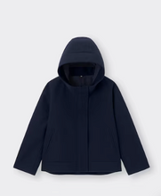 Load image into Gallery viewer, GU Cozy Melton Short Hoodie Coat
