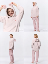 Load image into Gallery viewer, GU Marshmallow Feel Hoodie Set (long Sleeve) (Heart)
