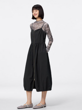 Load image into Gallery viewer, GU Front Zip Bubble Hem Dress (Pre-order)
