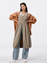 Load image into Gallery viewer, GU Front Zip Bubble Hem Dress (Pre-order)
