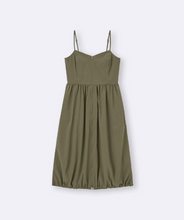 Load image into Gallery viewer, GU Front Zip Bubble Hem Dress (Pre-order)
