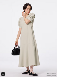 GU Volume Sleeve Dress (Half Sleeve) Z+E (Pre-Order)