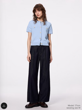 Load image into Gallery viewer, GU Metal Button Cardigan (short sleeve) Q (PRE-ORDER)
