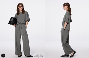 GU Drape wide pants Z (Pre-Order)