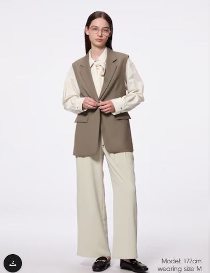 GU Drape wide pants Z (Pre-Order)