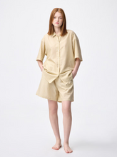 Load image into Gallery viewer, GU Striped Pajamas (short sleeves &amp; shorts) (Pre-Order)
