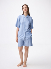 Load image into Gallery viewer, GU Striped Pajamas (short sleeves &amp; shorts) (Pre-Order)
