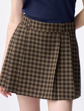 Load image into Gallery viewer, GU Side Pleated Check Skirt (Pre-order)
