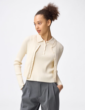 Load image into Gallery viewer, GU 2-Piece Rib Knit Polo Shirt (Pre-order)
