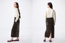 Load image into Gallery viewer, GU Velvet Ana Maxi Skirt Z+E (Pre-order)
