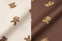 Load image into Gallery viewer, GU Satin pajamas (long sleeves &amp; long pants) (bear) (Pre-order)
