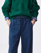 Load image into Gallery viewer, GU Denim Sweat Barrel Leg Pants Q (Pre-order)
