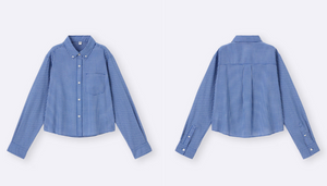 GU Check Short Shirt (Pre-order)