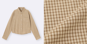 GU Check Short Shirt (Pre-order)