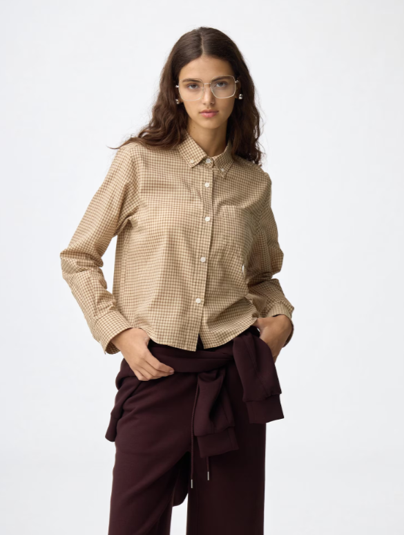 GU Check Short Shirt (Pre-order)