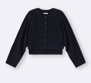 GU Puff Knit Two-piece Cardigan (Pre-order)