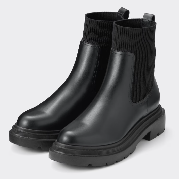 GU Rib Knit Sock Boots