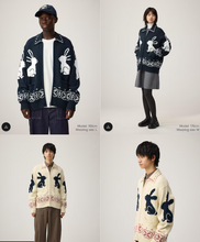 Load image into Gallery viewer, GU Full-zip Knit Jacket by rokh (Unisex)
