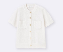 Load image into Gallery viewer, GU Metal Button Cardigan (NEW)
