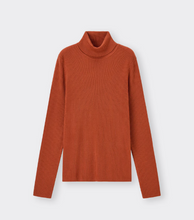 Load image into Gallery viewer, GU Ribbed Turtleneck Sweater (Long Sleeves)
