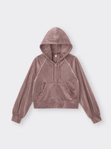 GU Velour Full Zip Parka