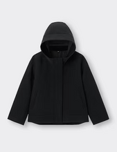 Load image into Gallery viewer, GU Cozy Melton Short Hoodie Coat
