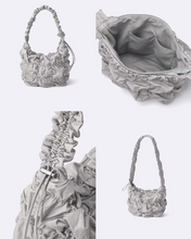 Load image into Gallery viewer, GU Gathered Shoulder Bag (PRE-ORDER)
