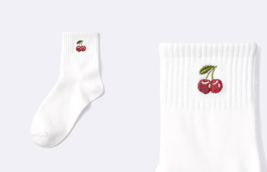 GU Ankle socks (embroidered)