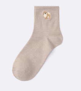 GU Ankle socks (embroidered)
