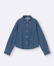Load image into Gallery viewer, GU Denim Short Shirt (Pre-Order)
