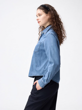 Load image into Gallery viewer, GU Denim Short Shirt (Pre-Order)
