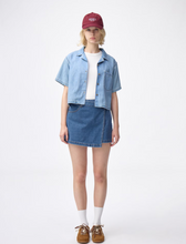 Load image into Gallery viewer, GU Denim Wrap Skort (Pre-order)
