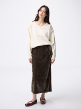 Load image into Gallery viewer, GU Velvet Ana Maxi Skirt Z+E (Pre-order)
